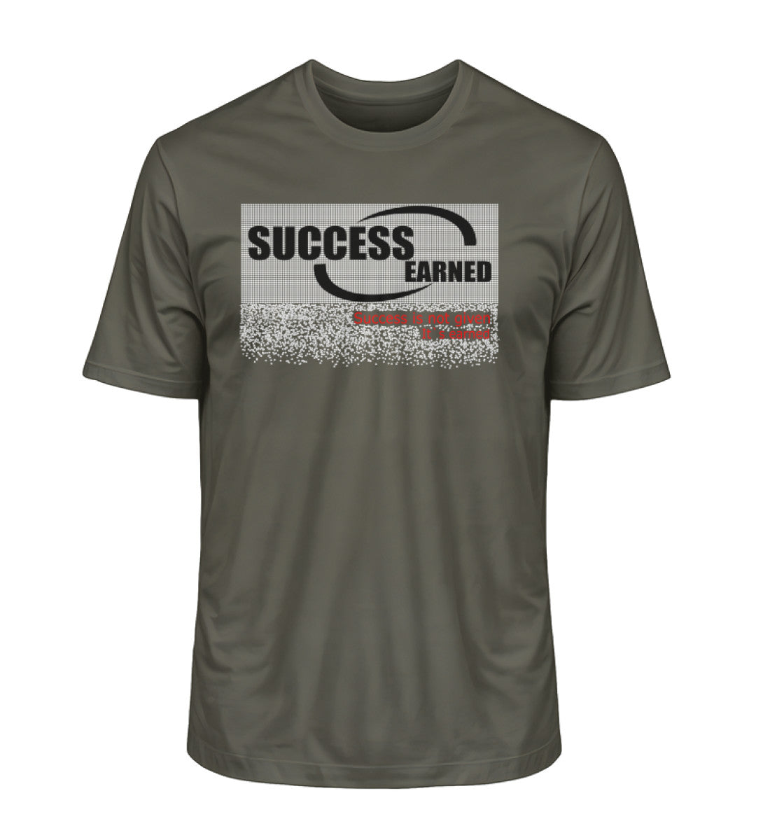 Hochwertige T-Shirts Herren – Premium Bio Shirt in Khaki von www.digiuliano.com