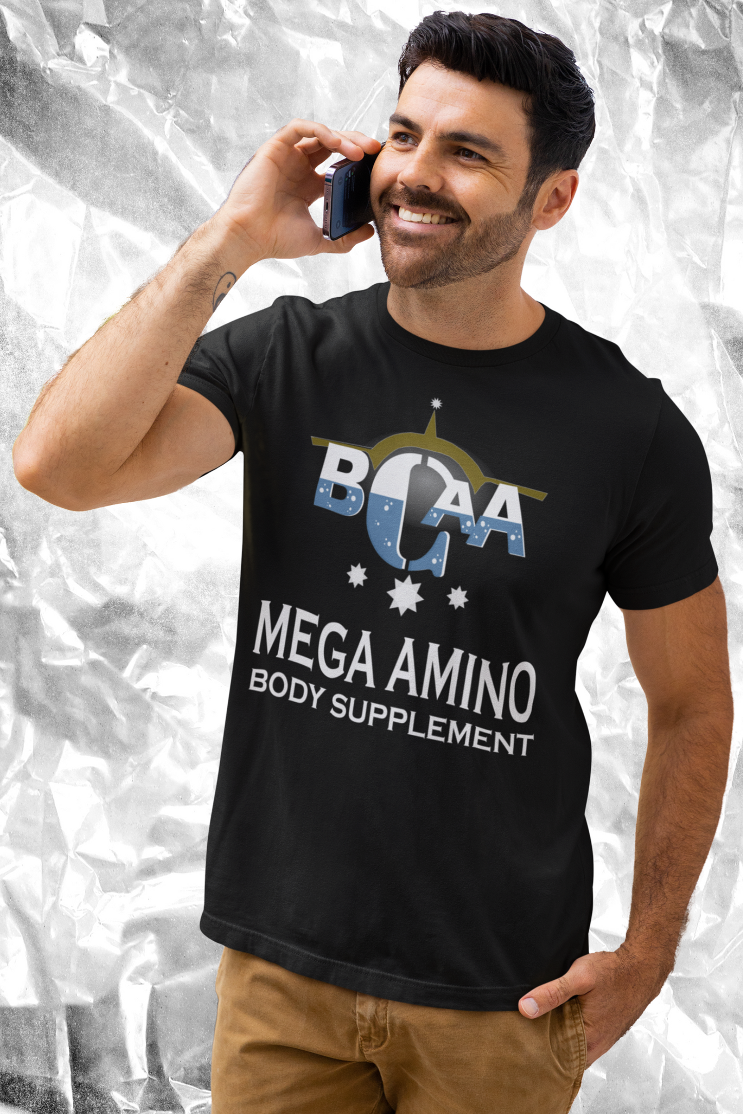 Nachhaltiges Herren T-Shirt in Black-16 von www.digiuliano.com