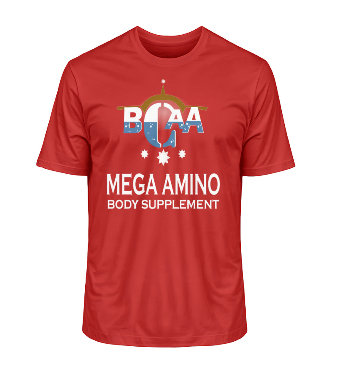 Nachhaltiges Herren T-Shirt in Red-4 von www.digiuliano.com