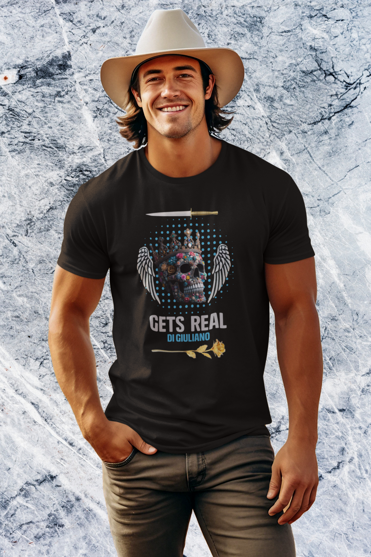 Premium Organic T-Shirts Herren in Schwarz von www.digiuliano.com