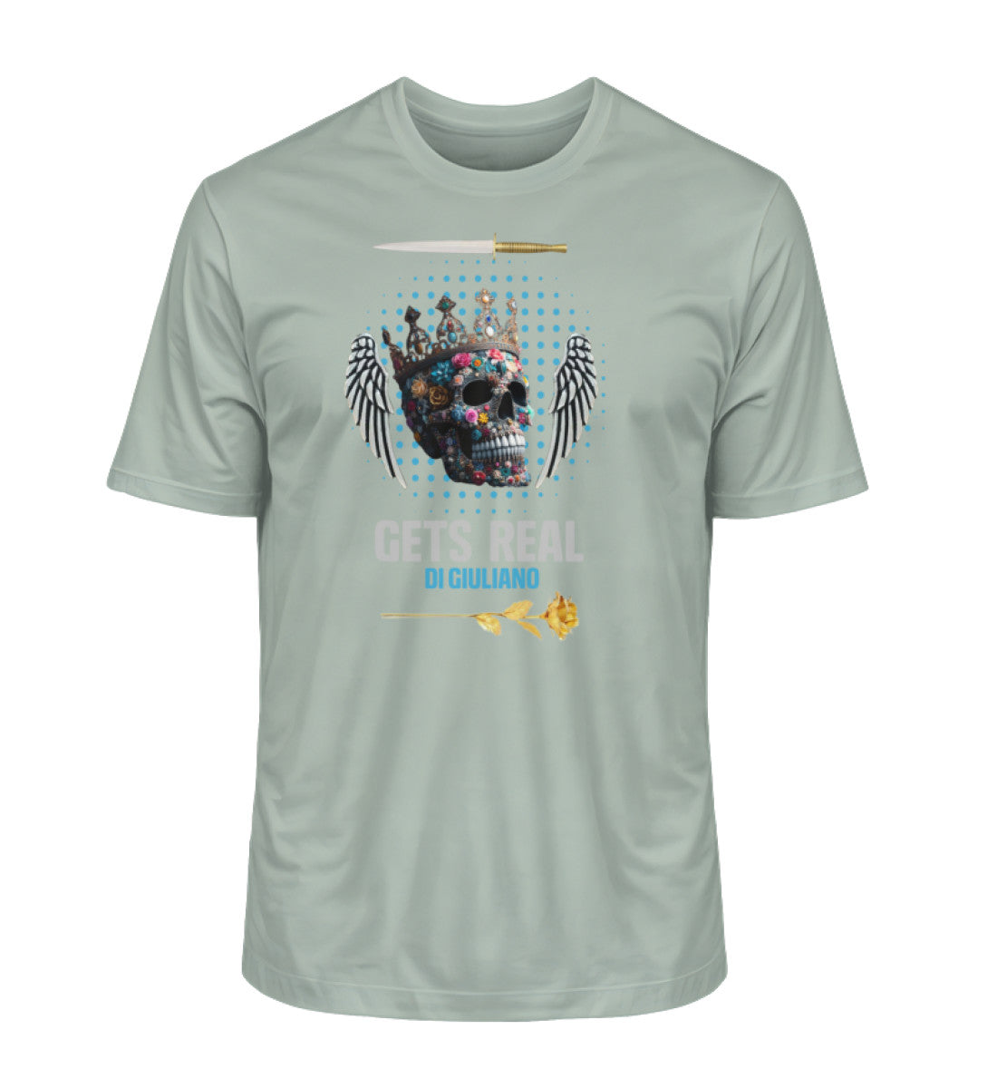 Premium Organic T-Shirt Herren in Aloe von www.digiuliano.com