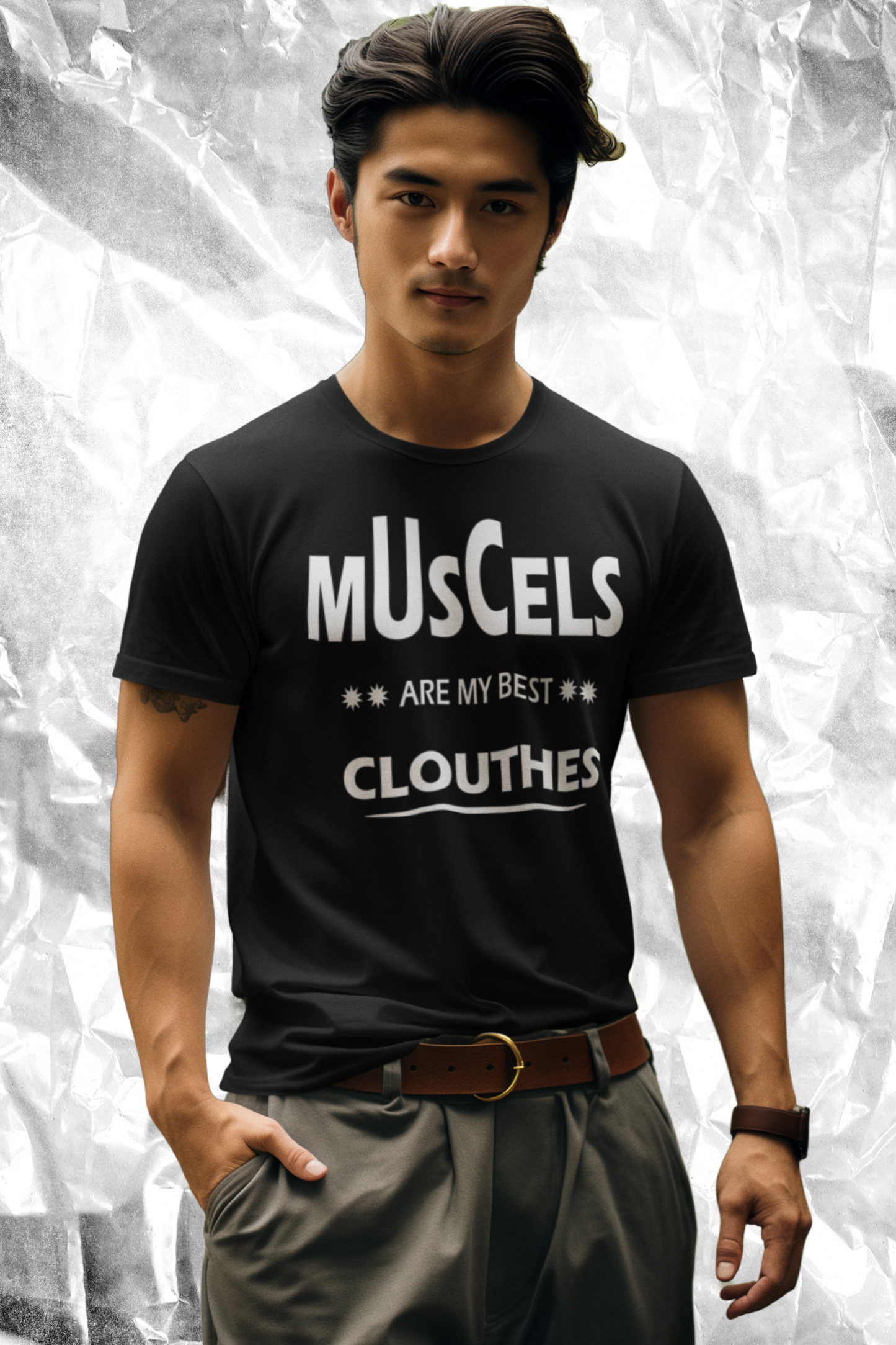 Premium Organic T-Shirt Herren in Black-16 von www.digiuliano.com