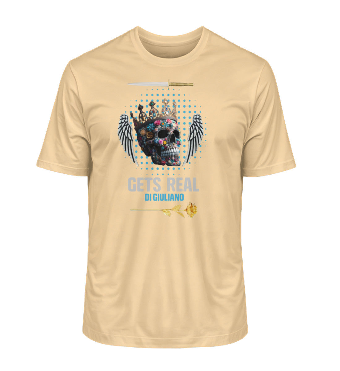Premium Organic T-Shirt Herren in Nispero von www.digiuliano.com