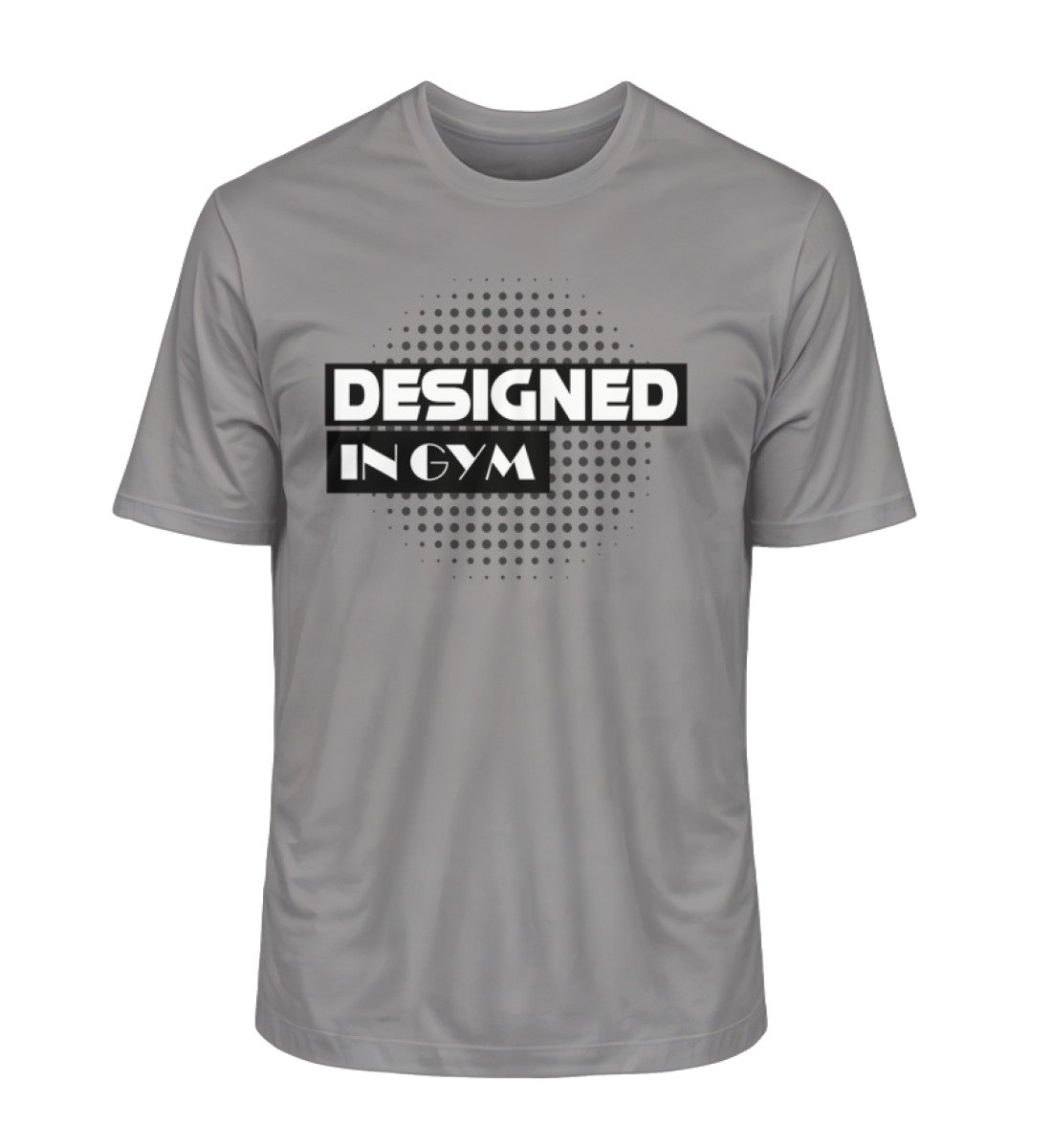 Premium Organic T-Shirt Herren – Nachhaltig & Stylisch in Mid Heather Grey von www.digiuliano.com