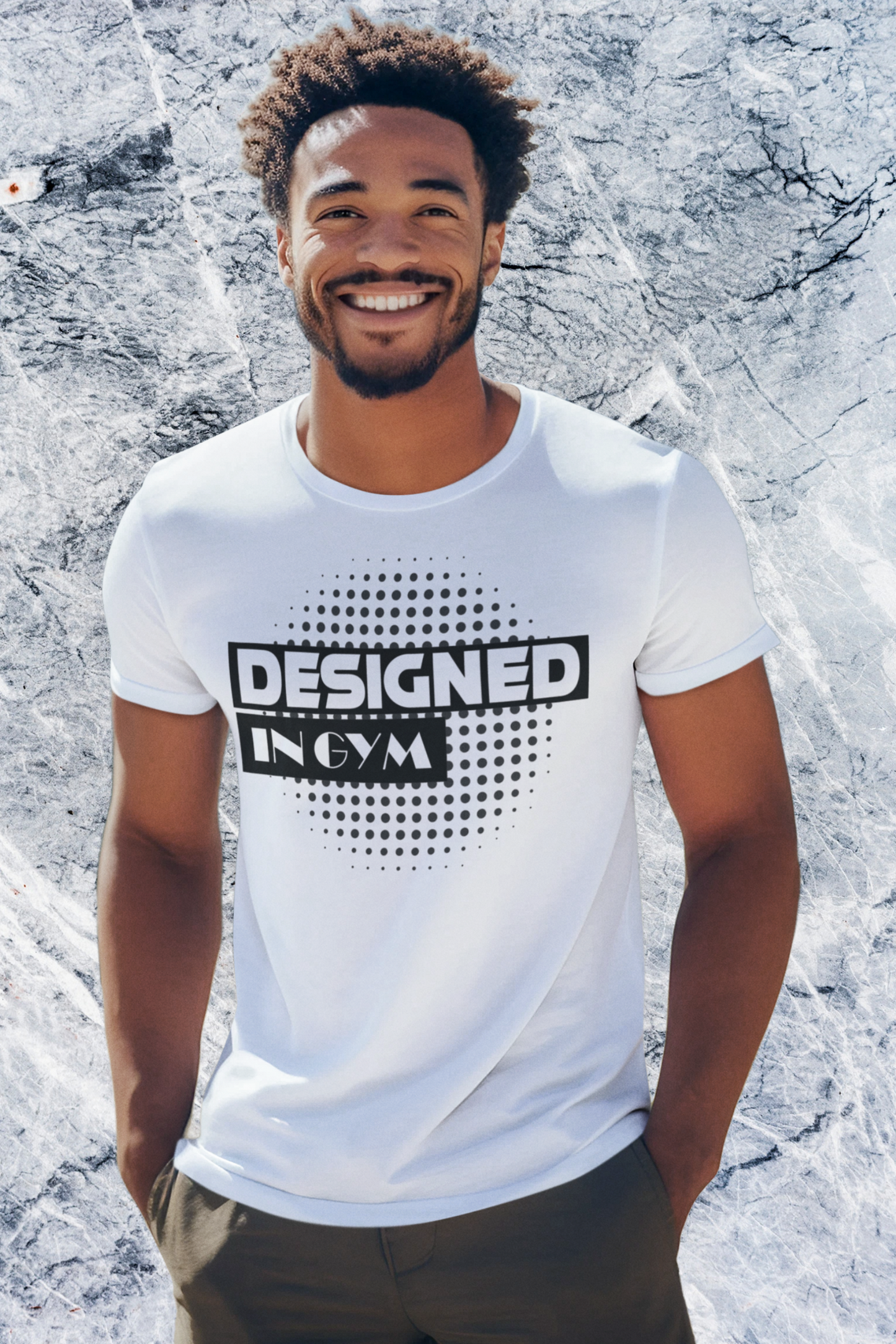 Premium Organic T-Shirt Herren – Nachhaltig & Stylisch in Weiß von www.digiuliano.com