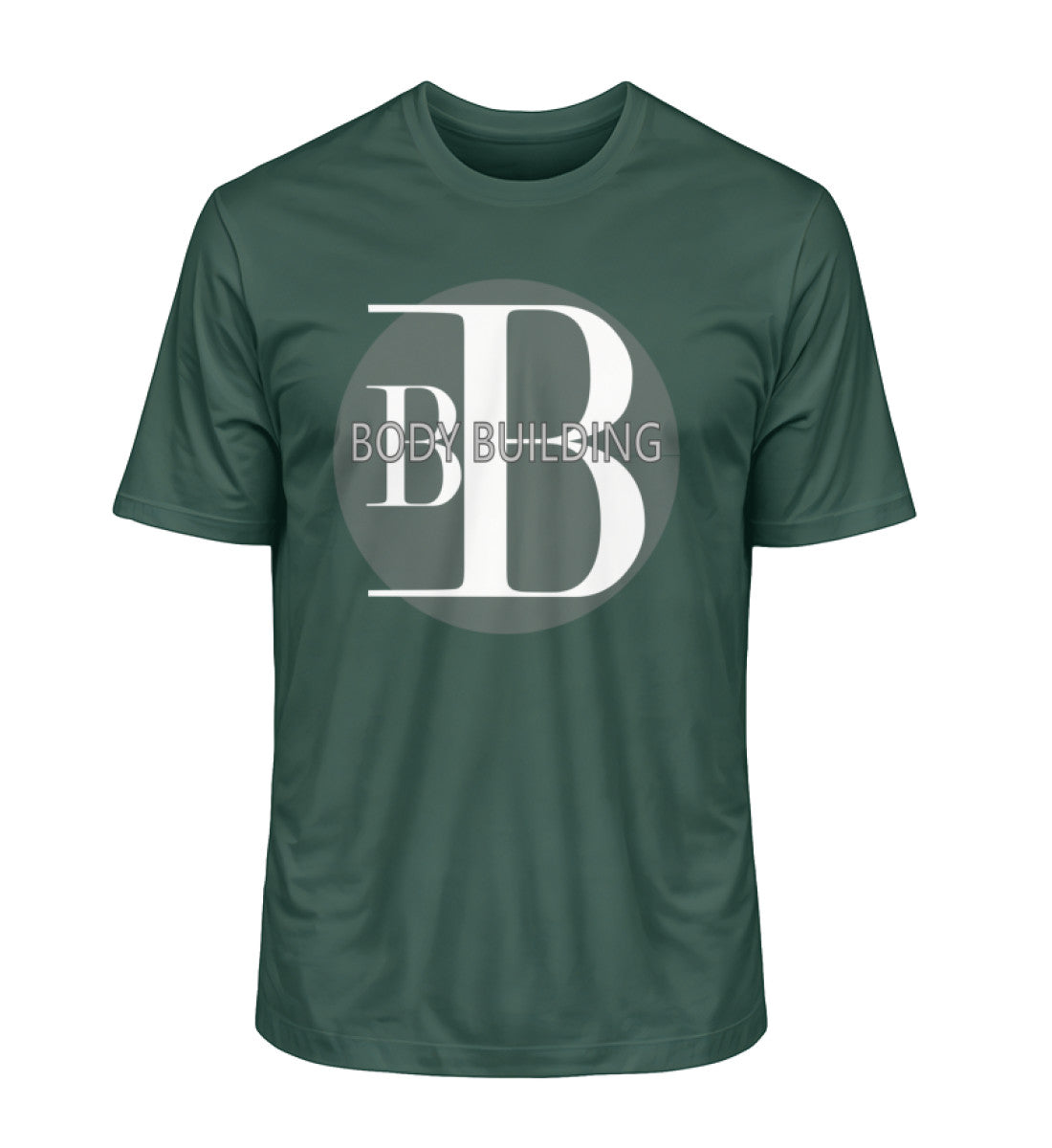 Bodybuilding Premium Organic T-Shirt für Herren aus 100% Bio-Baumwolle, nachhaltig und komfortabel in Grün (Glazed Green-7112) von www.digiulian.com