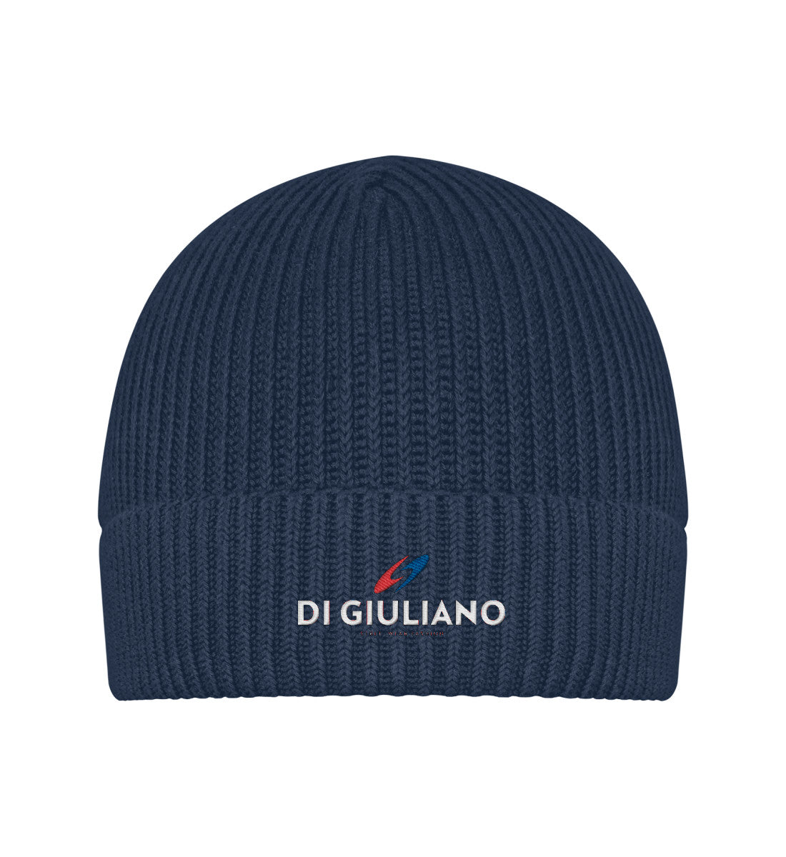 Marinefarbig, nachhaltiger Organic Bucket Hat aus 100% Bio-Baumwolle mit breiter Krempe - French Navy-7058
