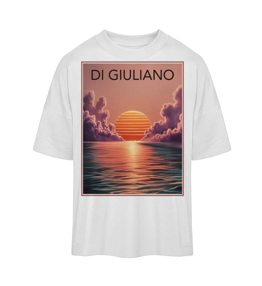 Nachhaltiges Oversize T-Shirt für Damen aus 100% Bio-Baumwolle – bequem, umweltfreundlich und stilvoll mit Aufdruck in Weiß (White-3)von www.digiuliano.com