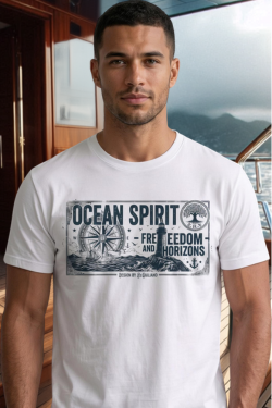 Organic Heavy Oversized T-Shirt „Ocean Spirit“ – DiGiuliano