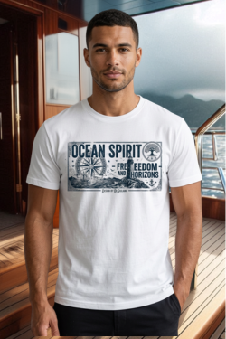 Organic Heavy Oversized T-Shirt „Ocean Spirit“ – DiGiuliano
