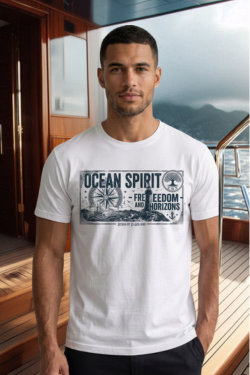 Organic Heavy Oversized T-Shirt „Ocean Spirit“ – DiGiuliano