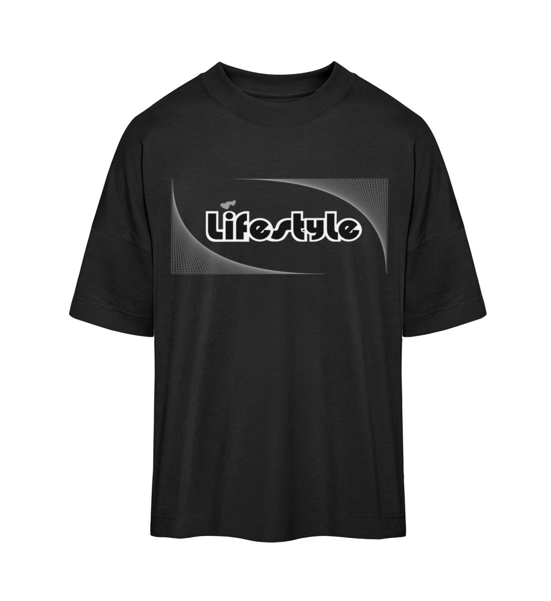 Oversize T-Shirt Damen - LIFESTYLE & Komfort in Schwarz (Black-16) von www.digiuliano.com