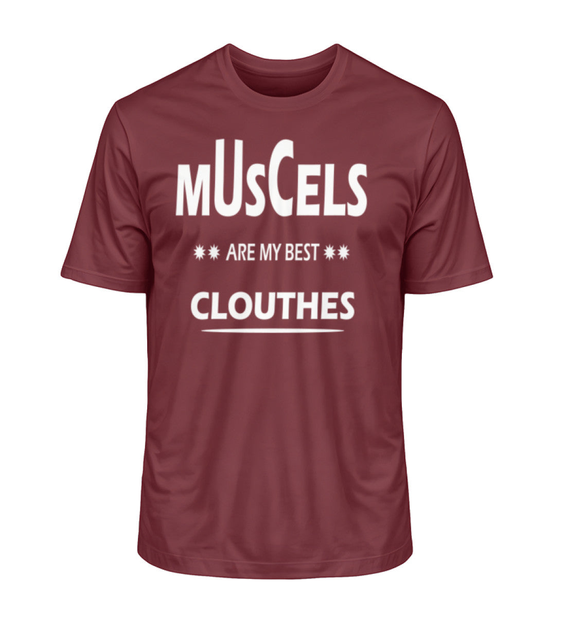 Premium Bio T-Shirts Herren in Burgundy-6883 von www.digiuliano.com