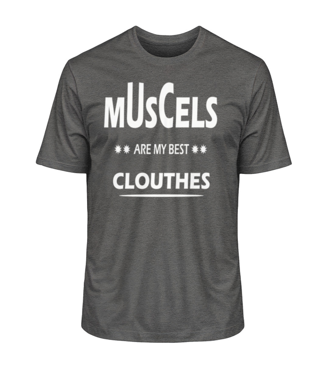 Premium Organic T-Shirt Herren in Dark Heather Grey-6898 von www.digiuliano.com
