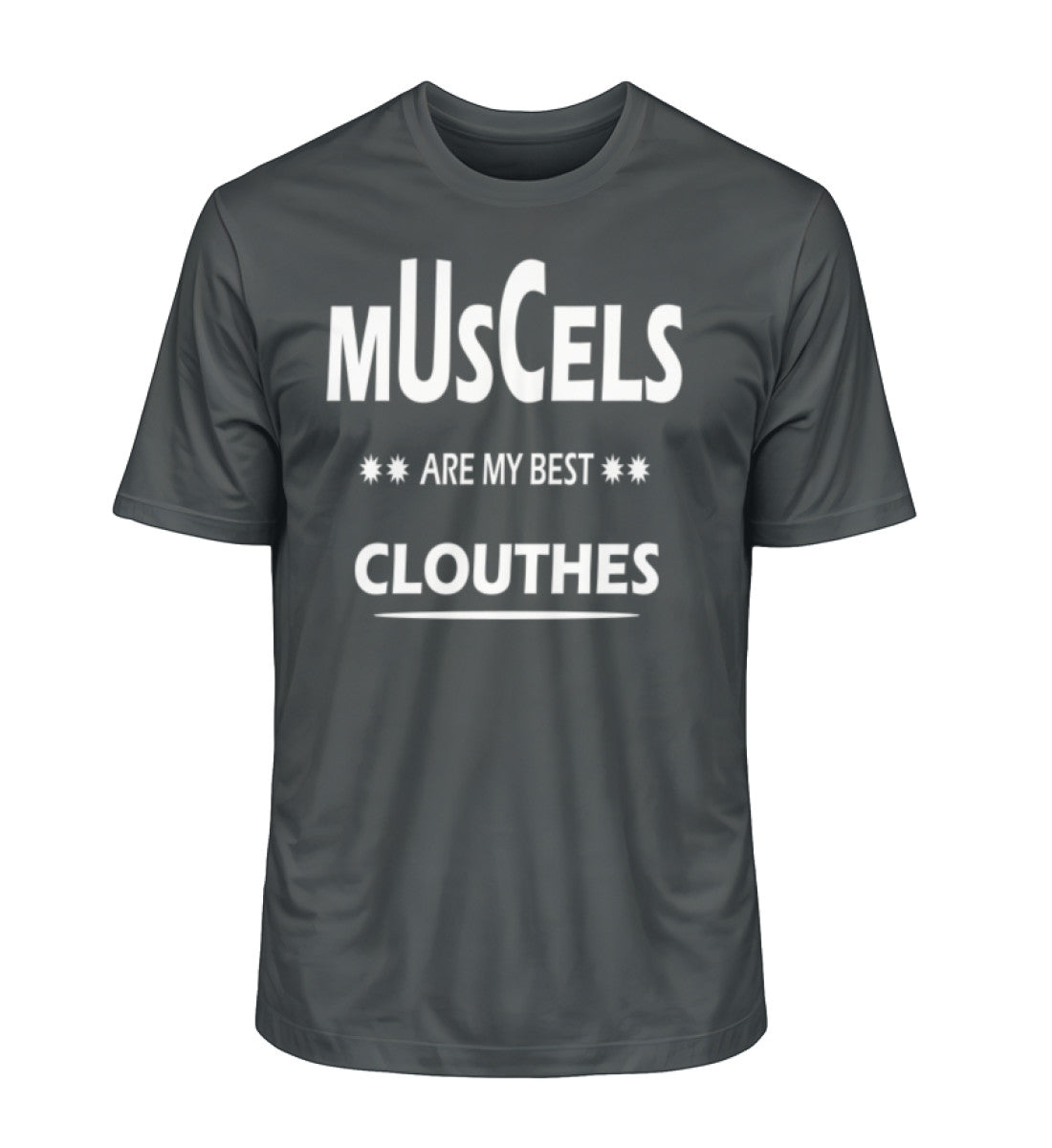 Premium Organic T-Shirt Herren in India Ink Grey-7147 von www.digiuliano.com